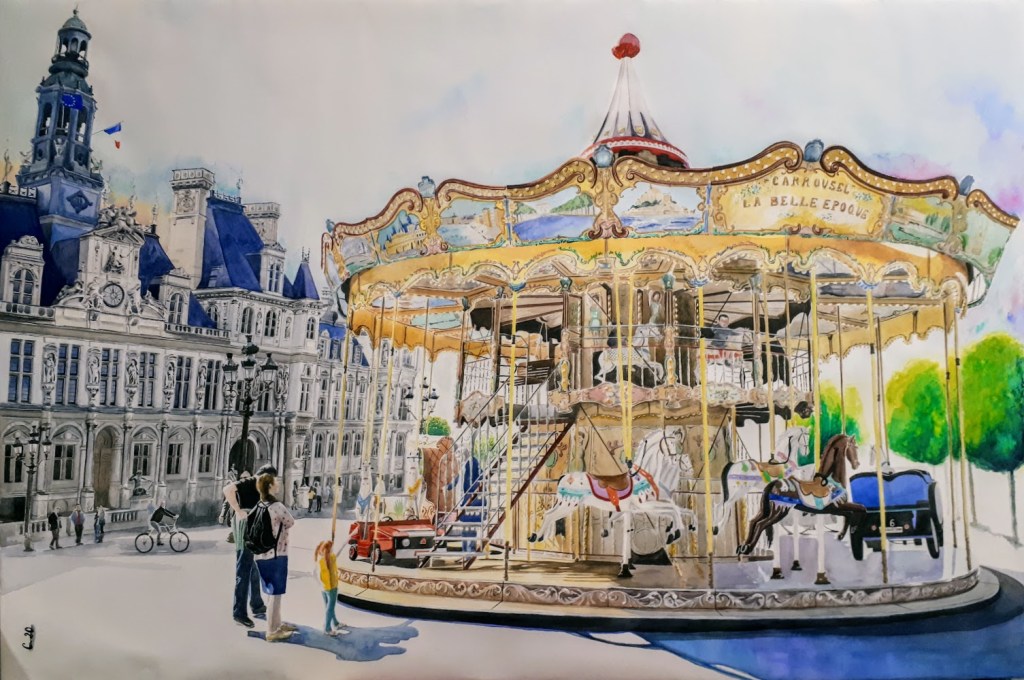 Place de l'Hôtel de ville Paris