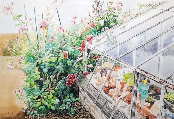 Serre du jardin Caillebotte