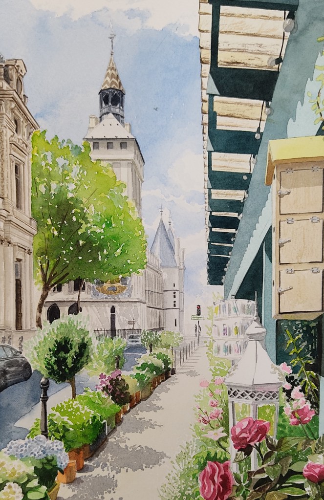 Marché aux fleurs Île de la cité – Paris 4ème