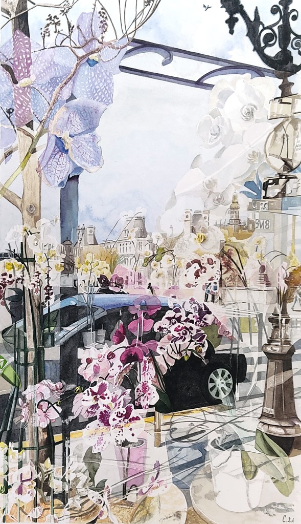 Marché aux fleurs Île de la cité