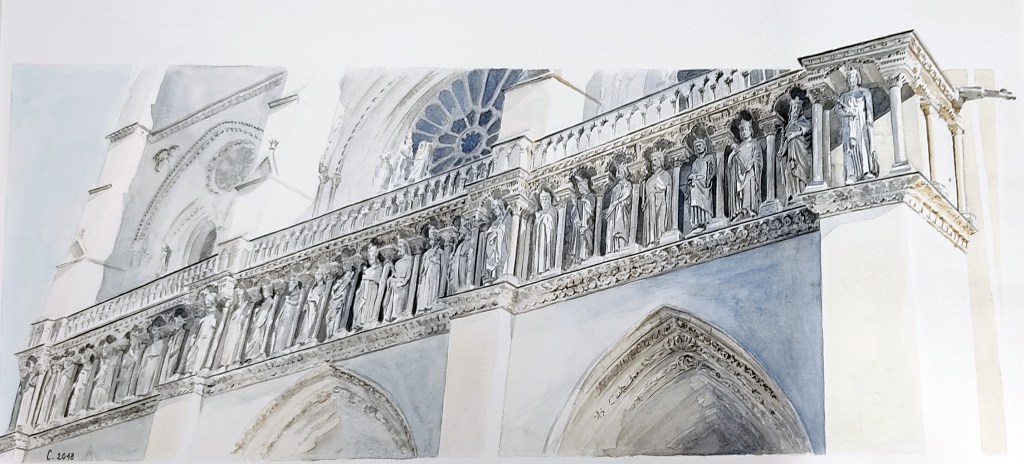 façade Notre-Dame de Paris