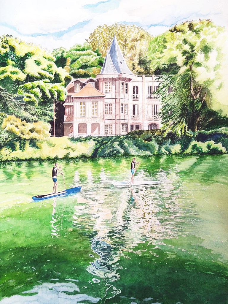 Île Fanac - Joinville-Le-Pont Ecole de musique - Paddles